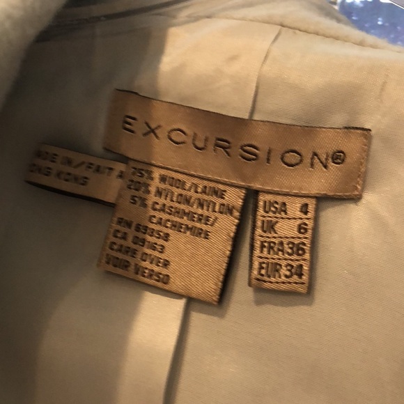 Eisenhower jacket wool & cashmere new never worn size 4 - Picture 5 of 7